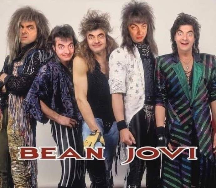 mr bean bon jovi - Bean Ujovi