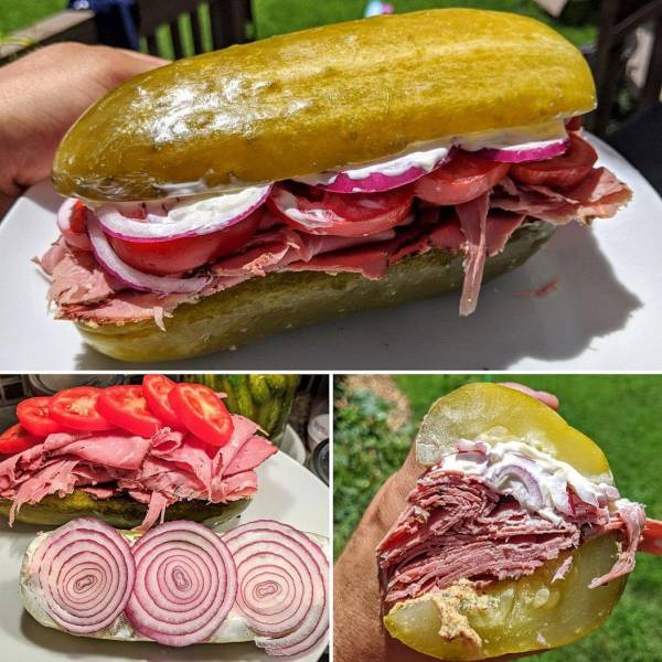 funny pics - pickle sandwich reddit