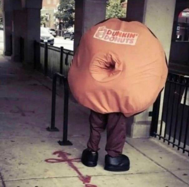 funny pics - dunkin donuts mascot meme - Dunkin Donuts