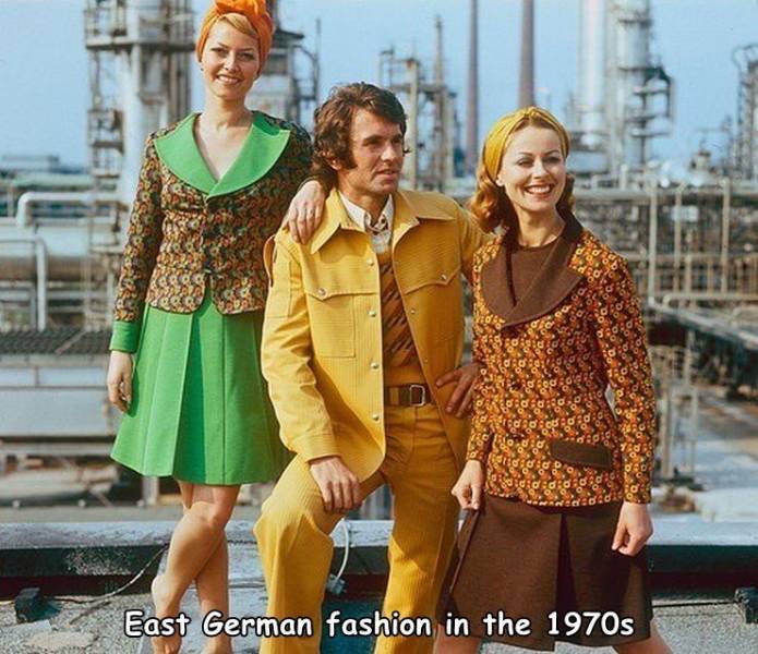 fun randoms - funny photos - east germany fashion - East German fashion in the 1970s