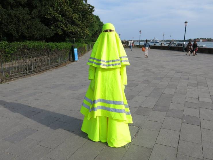 neon burqa