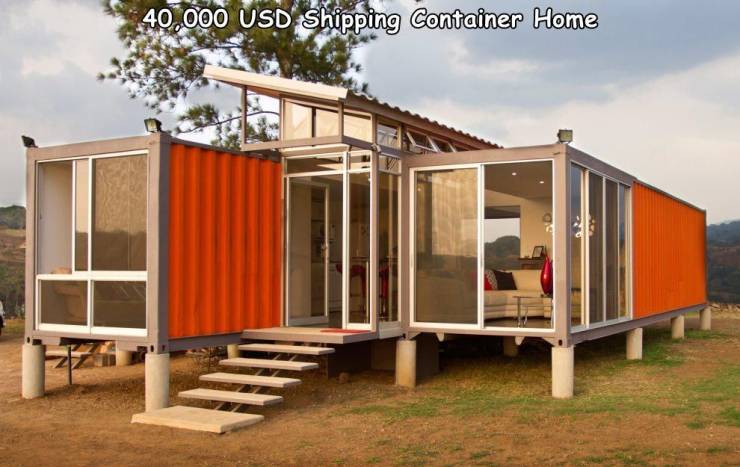 fun randoms - shipping container homes - 40,000 Usd Shipping Container Home