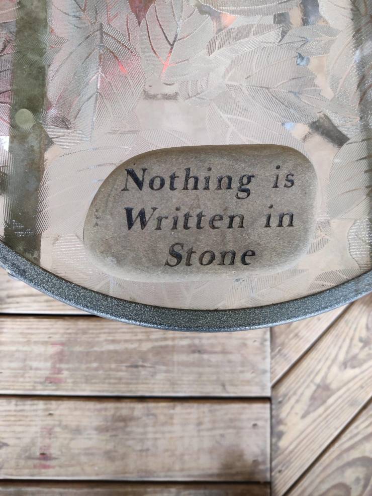 cool random pics - Nothing is Written in Stone