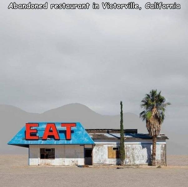 restaurant victorville - Abandoned restaurant in Victorville, California Eat
