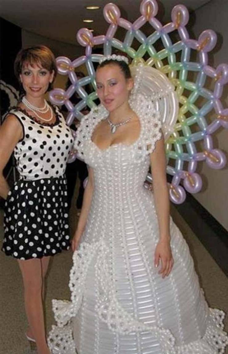 weird wedding dresses
