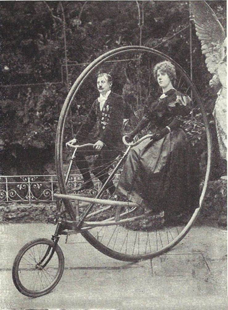 funny photos - fun randoms - bicycle wheel