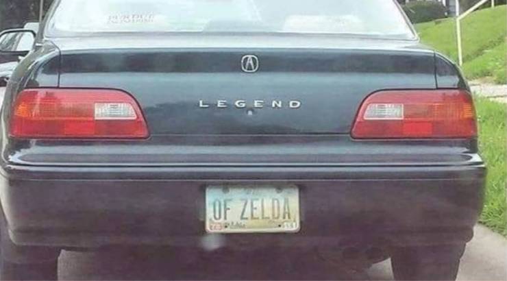 funny random pics - legend of zelda license plate - Legend Of Zelda