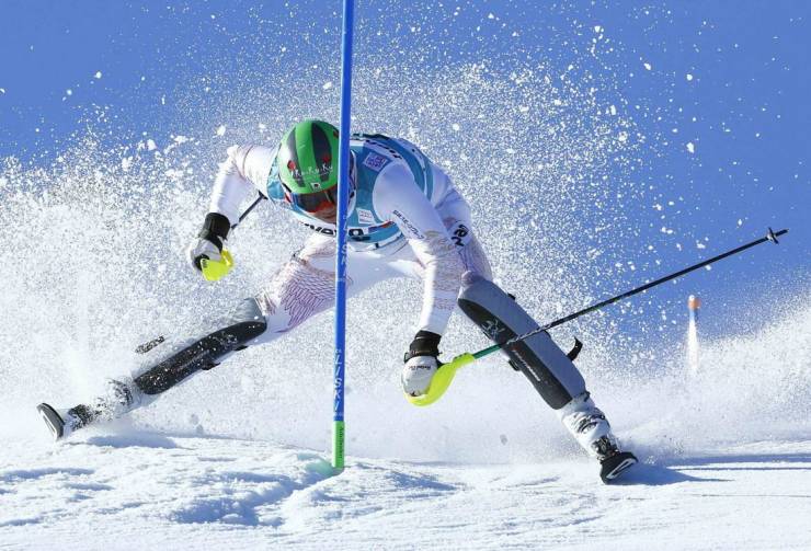 funny photos - falling skiing funny