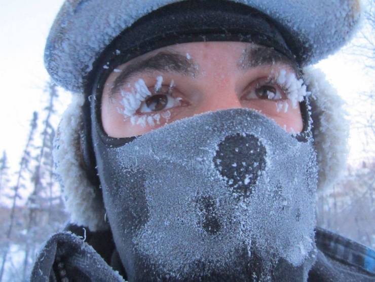 funny photos - frost mascara
