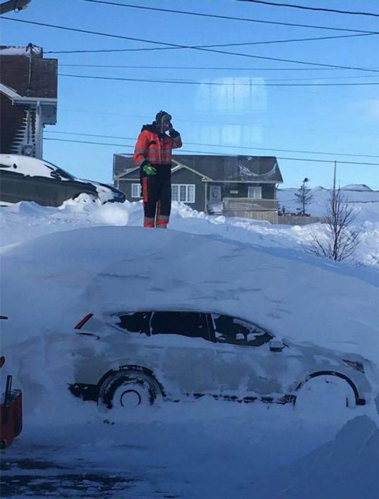 fun randoms - funny photos - canadian blizzard