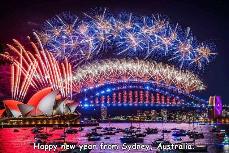 Sydney Harbour Bridge - Happy new year from Sydney, Australia.