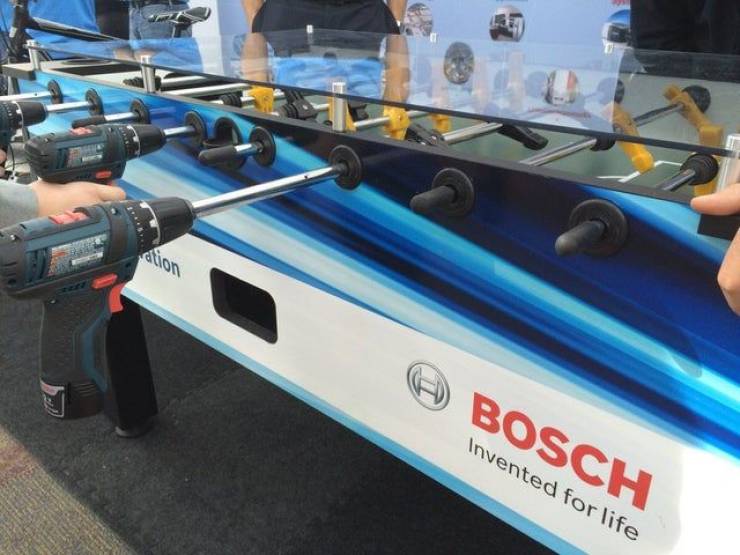 bosch table soccer - lation 9 Bosch Invented for life