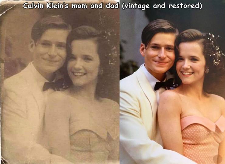 back to the future george and lorraine - Calvin Klein's mom and dad vintage and restored