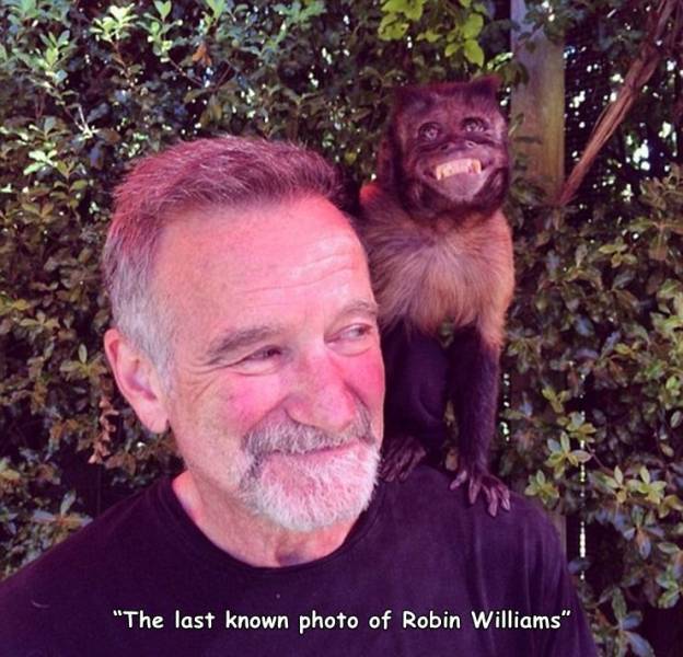 did robin williams die - "The last known photo of Robin Williams"