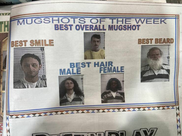 cool random pics - poster - Th Mugs Best Oserale Mugshowveek Of Best Smile Best Beard Best Hair Male Female an