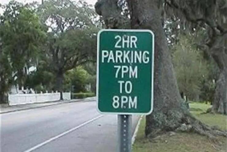 fun randoms - funny photos - math errors in signs - 2HR Parking 7PM To 8PM