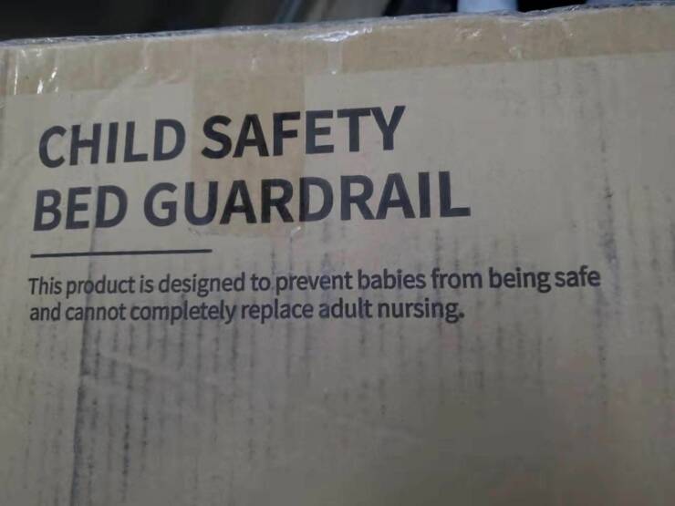 fun randoms - funny photos - safetypay - Child Safety Bed Guardrail This product is designed to prevent babies from being safe and cannot completely replace adult nursing.