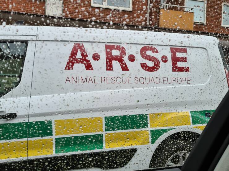 awesome random pics - car - A.R.Se Animal Rescue Squjad Europe