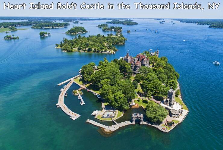 cool pics - water resources - Heart Island Boldt Castle in the Thousand Islands, Ny