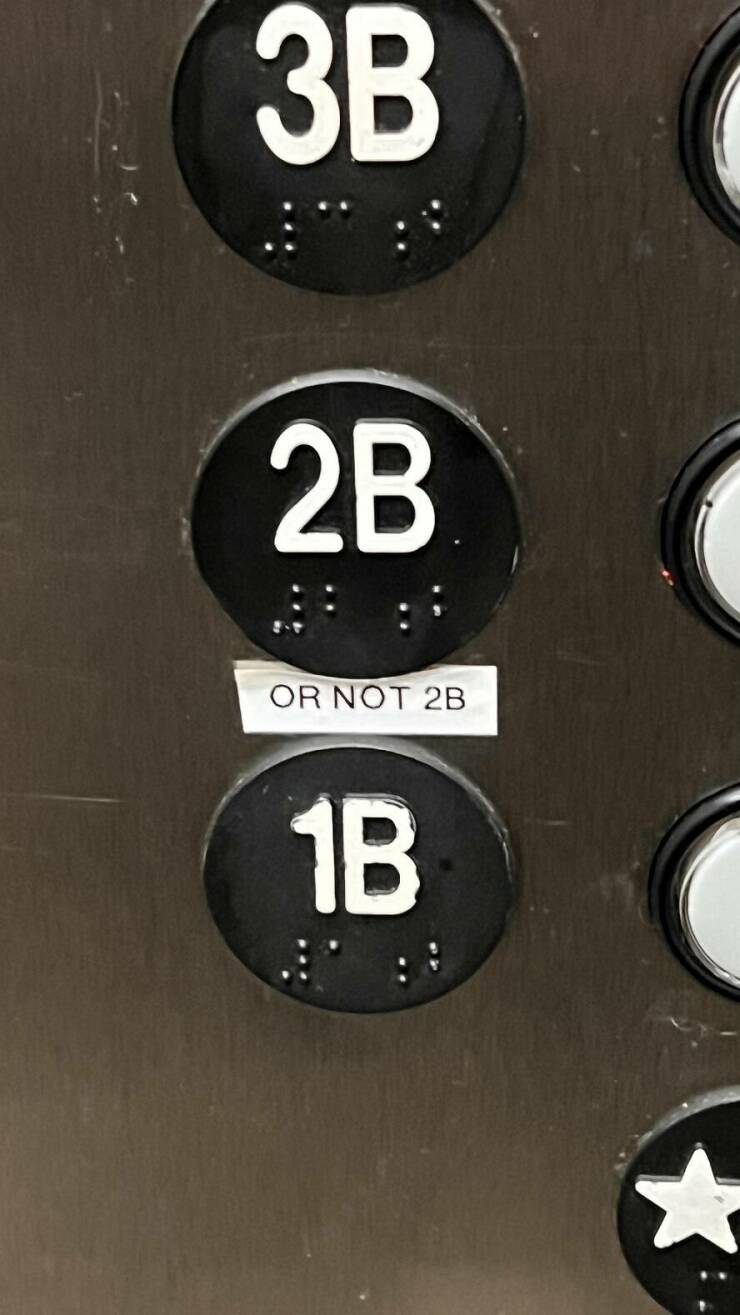 funny and cool pics - number - 3B 2B Or Not 2B 1B