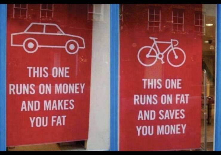 cool random pics and photos - banner - This One Runs On Money And Makes You Fat 44 This One Runs On Fat And Saves You Money