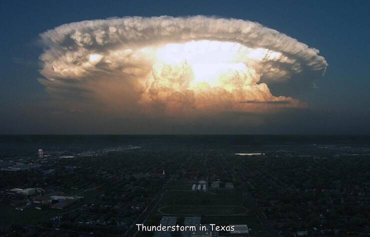 random photos for your daily dose - supercell storm texas - Thunderstorm in Texas