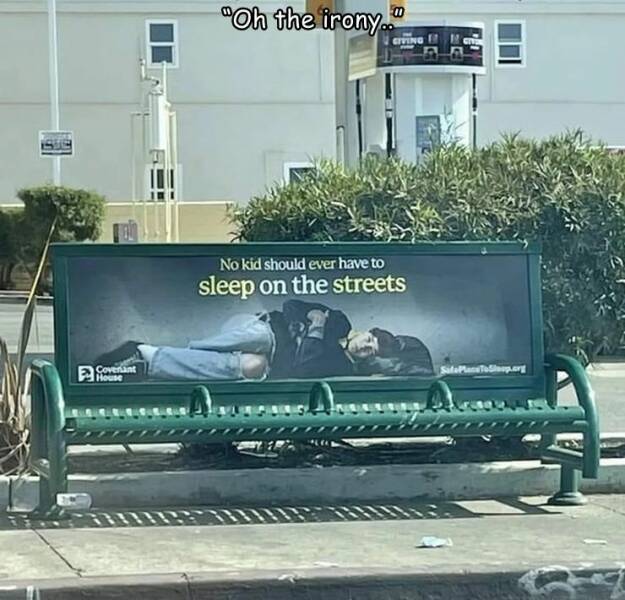 cool random pics - vehicle - House "Oh the irony.. No kid should ever have to sleep on the streets SafePlaneToSloop.org