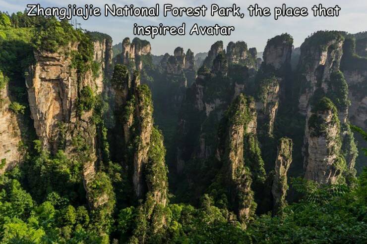 cool random pics -  zhangjiajie national forest park avatar - Zhangjiajie National Forest Park, the place that inspired Avatar