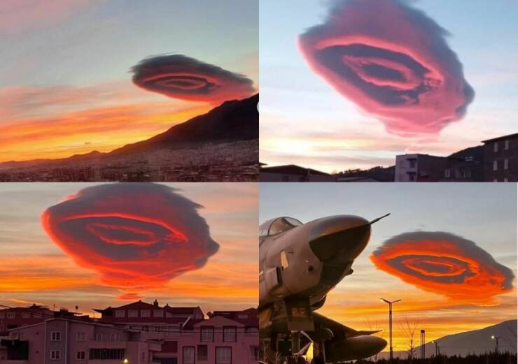 odd interesting and random pics - strange cloud over turkey
