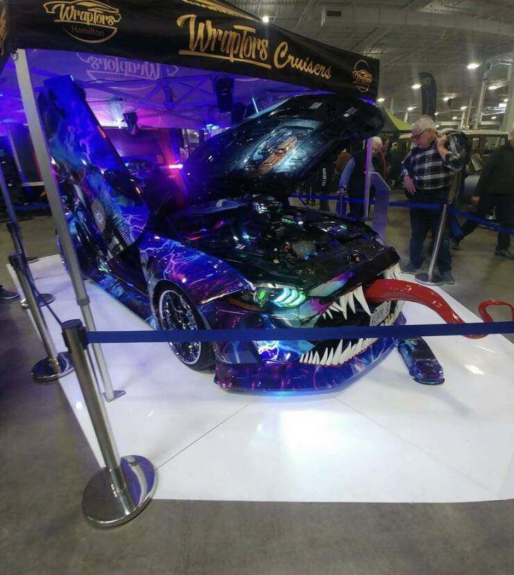 awesome random pics - auto show - Wraptors Hamilton Odw Wraptors Cruisers