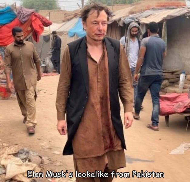 cool random pics - Elon Musk - Elon Musk's looka from Pakistan