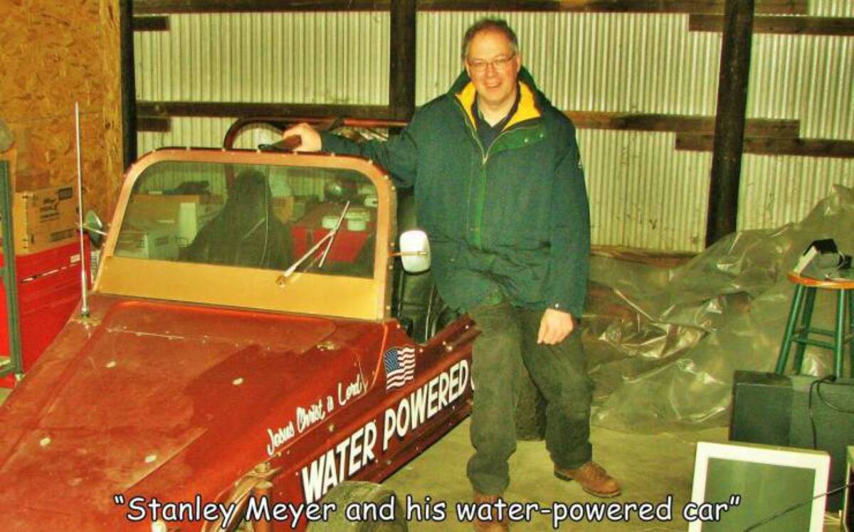 stanley meyer - Jesus Christ is Lord Water Powered "Stanley Meyer and his waterpowered car"