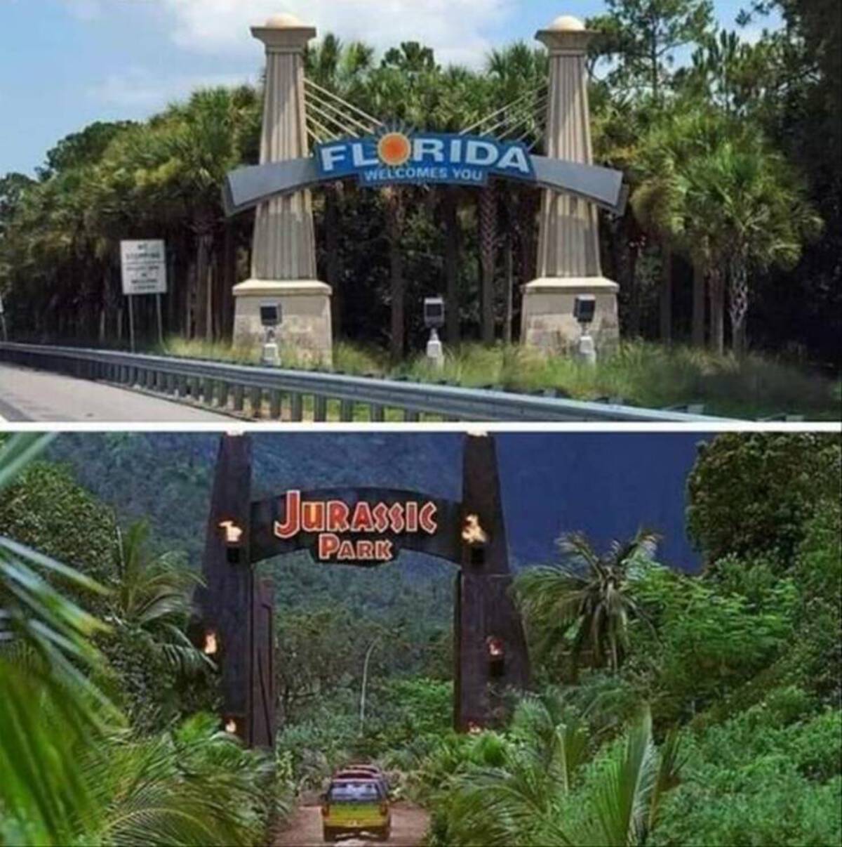 florida welcomes you - Florida Welcomes You Jurassic Park