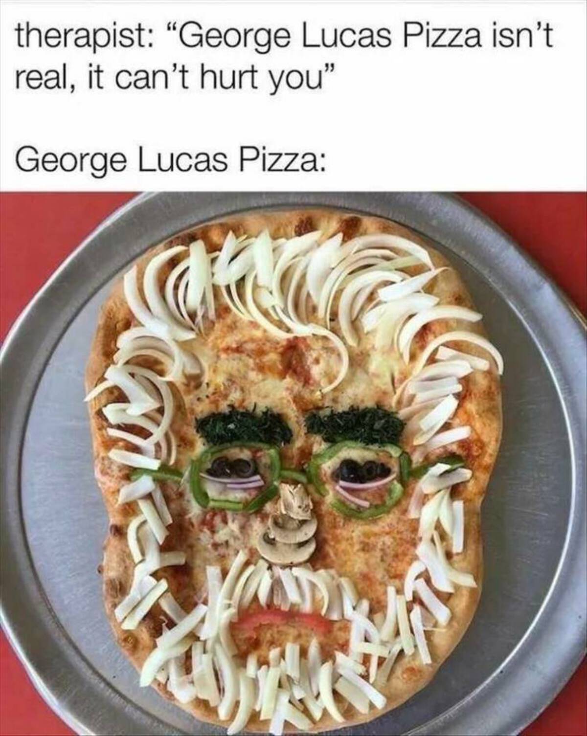 george lucas pizza - therapist