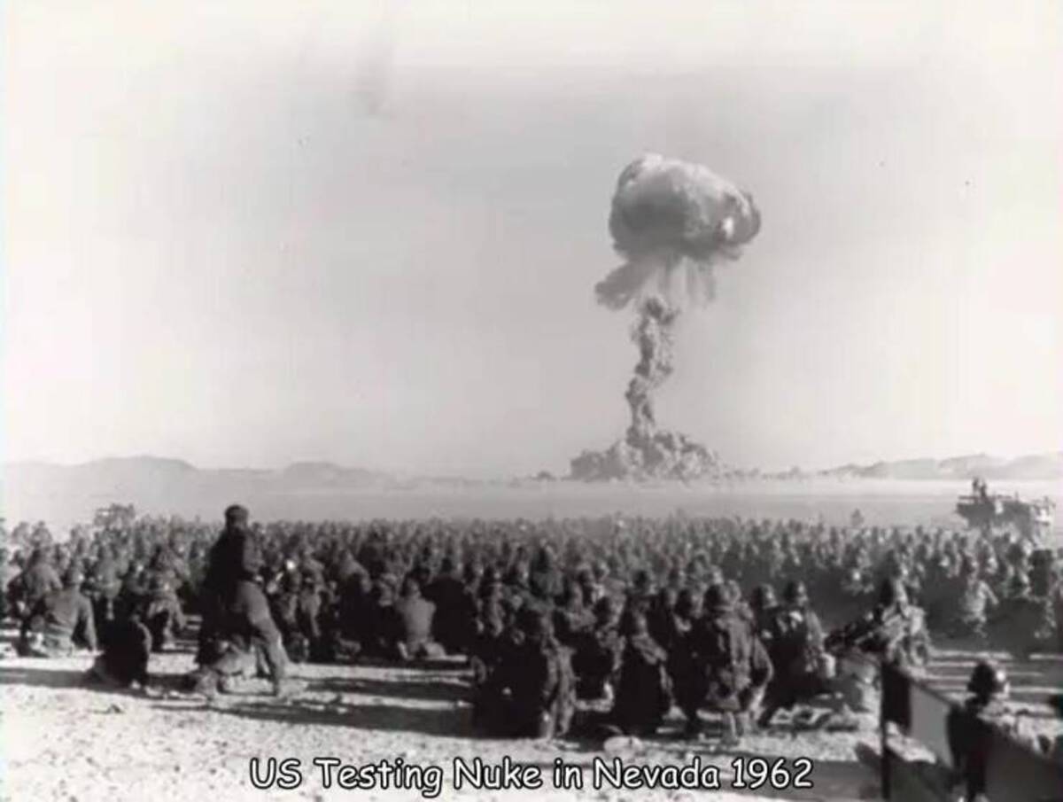 doom towns - Us Testing Nuke in Nevada 1962