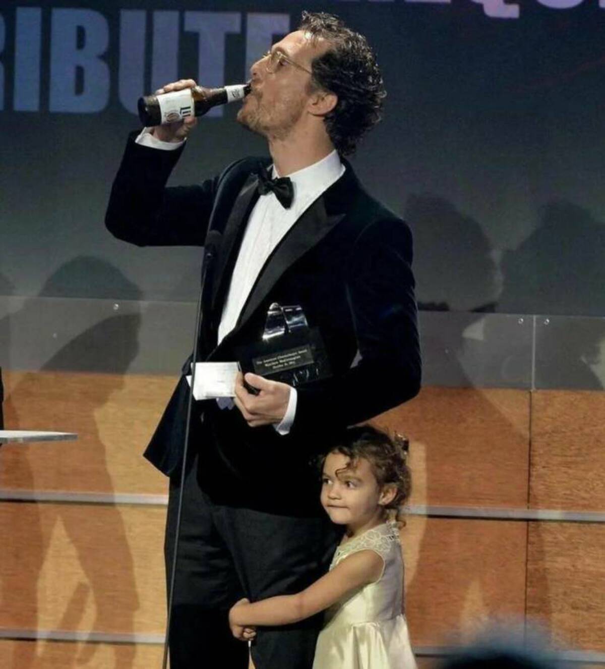 matthew mcconaughey and his daughter - Ibut