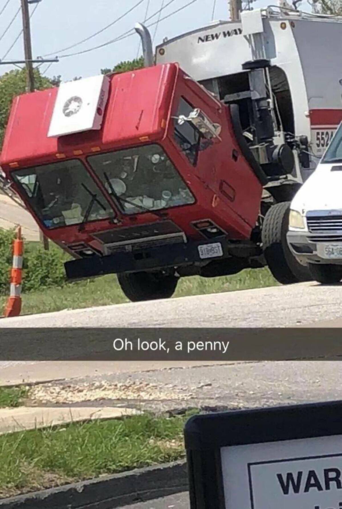 truck - New Way Oh look, a penny War 552