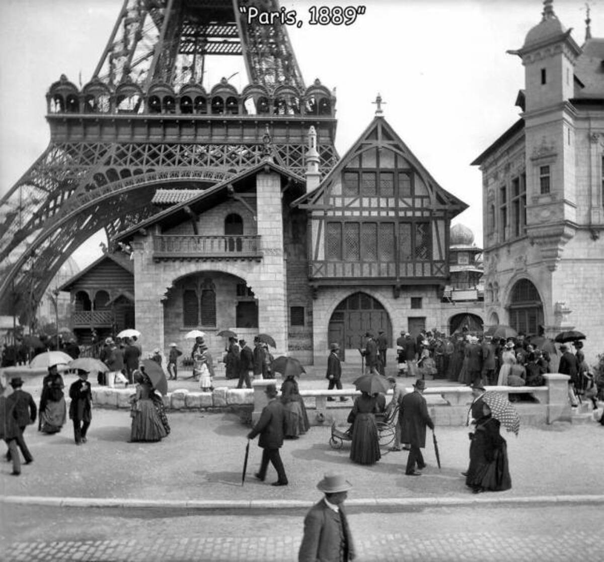 old photos paris - "Paris, 1889"