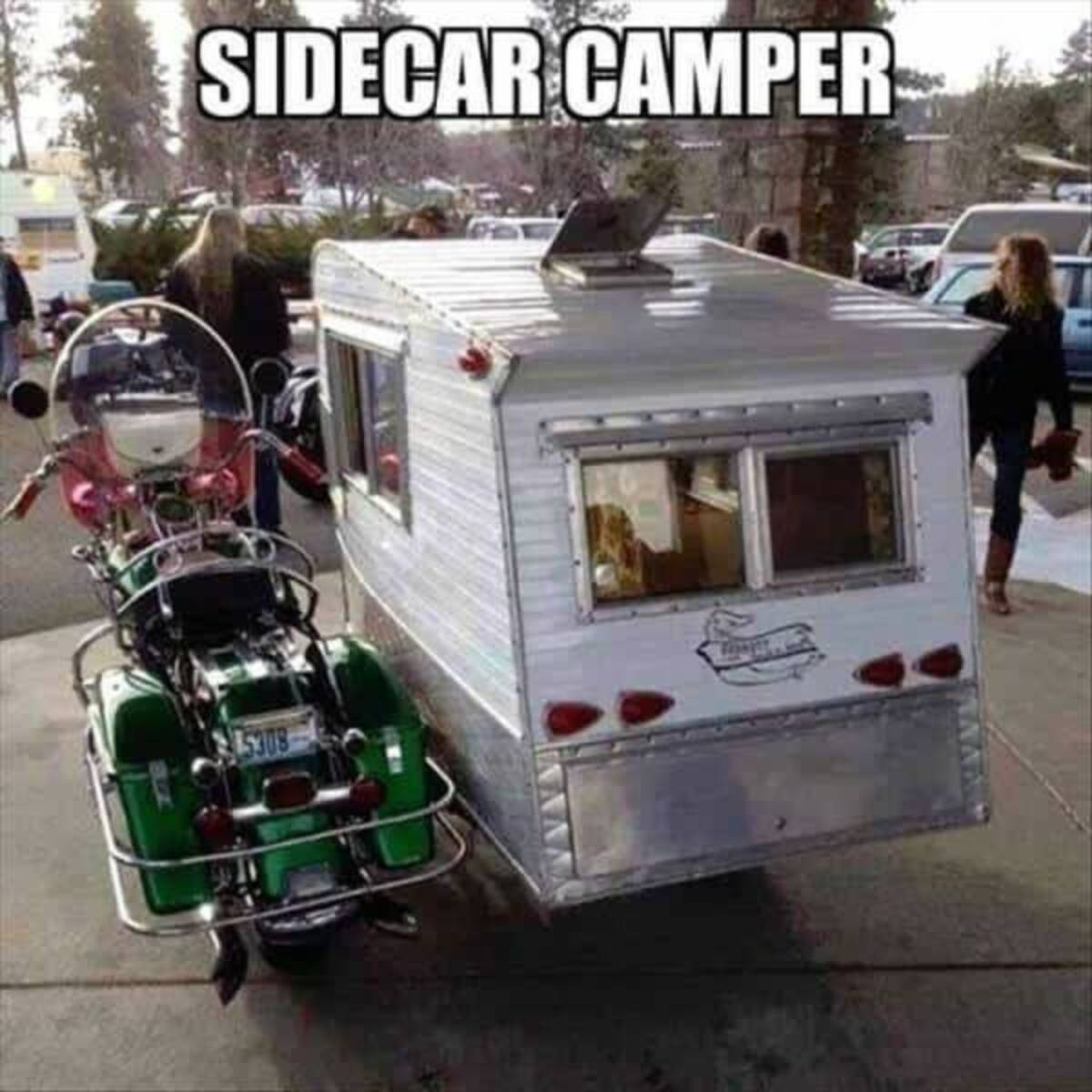 Vehicle - Sidecar Camper 5308