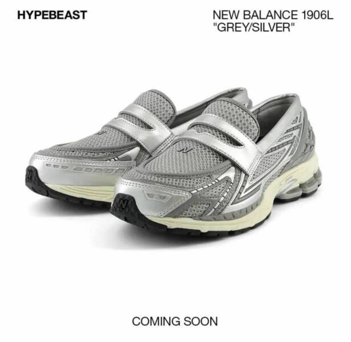 new balance 1906 loafer - Hypebeast New Balance 1906L "GreySilver" Coming Soon