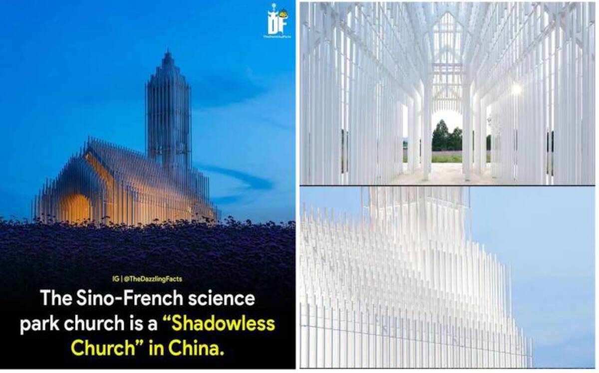 wonders of the world - Of Ig The SinoFrench science park church is a "Shadowless Church" in China.