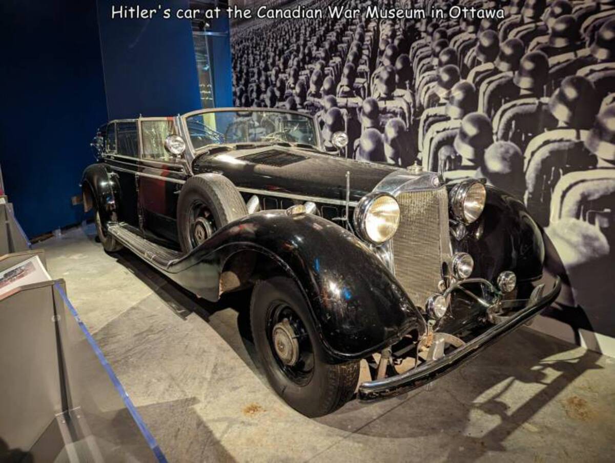 hitler's mercedes ottawa - Hitler's car at the Canadian War Museum in Ottawa