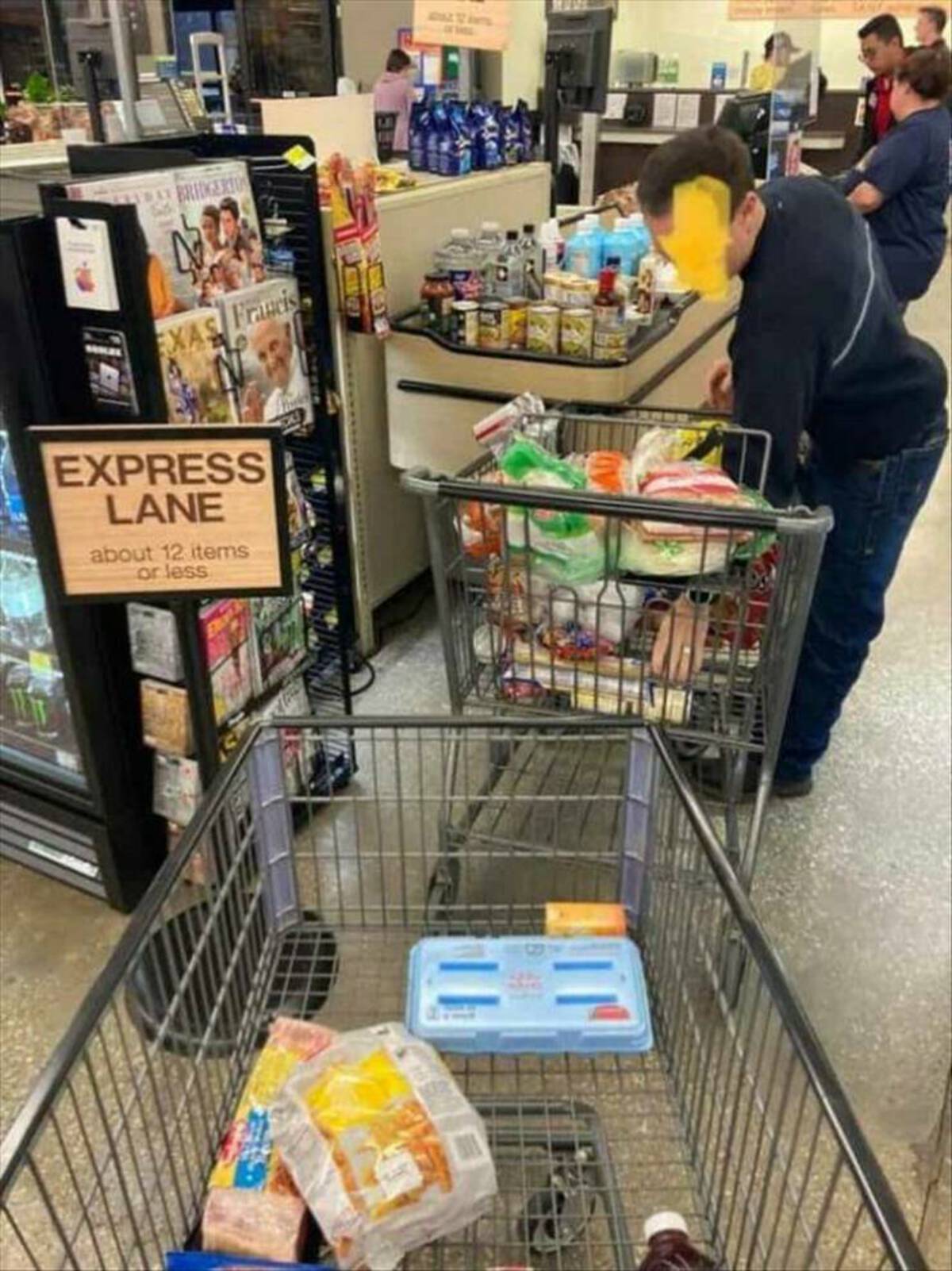 grocery store - Bridgerto Xas Francis Express Lane about 12 items or less