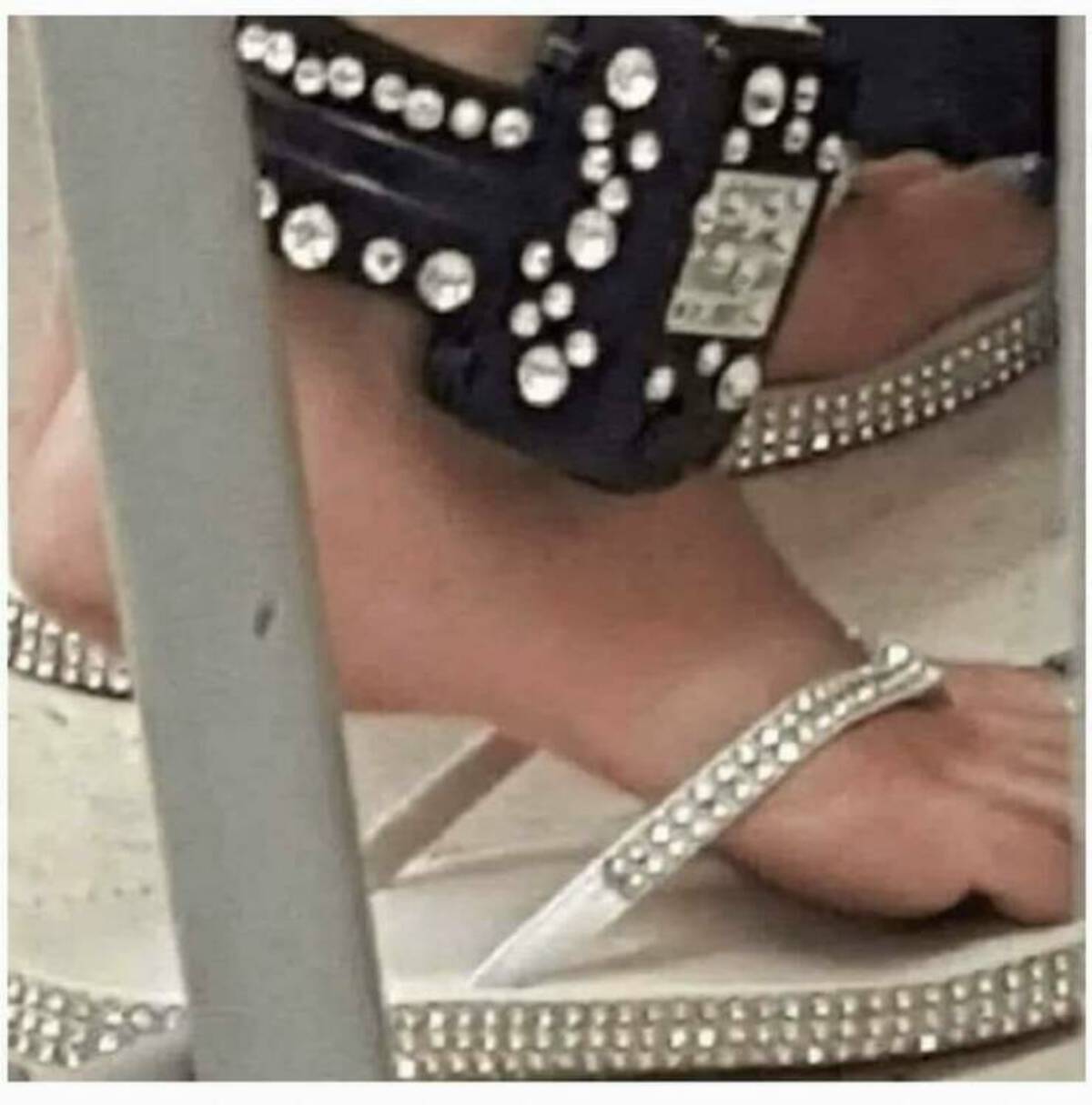 bedazzled ankle monitor