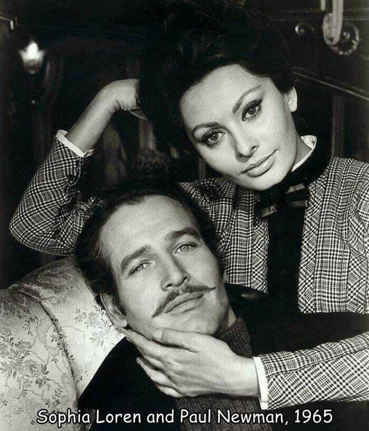 paul newman david niven - Sophia Loren and Paul Newman, 1965