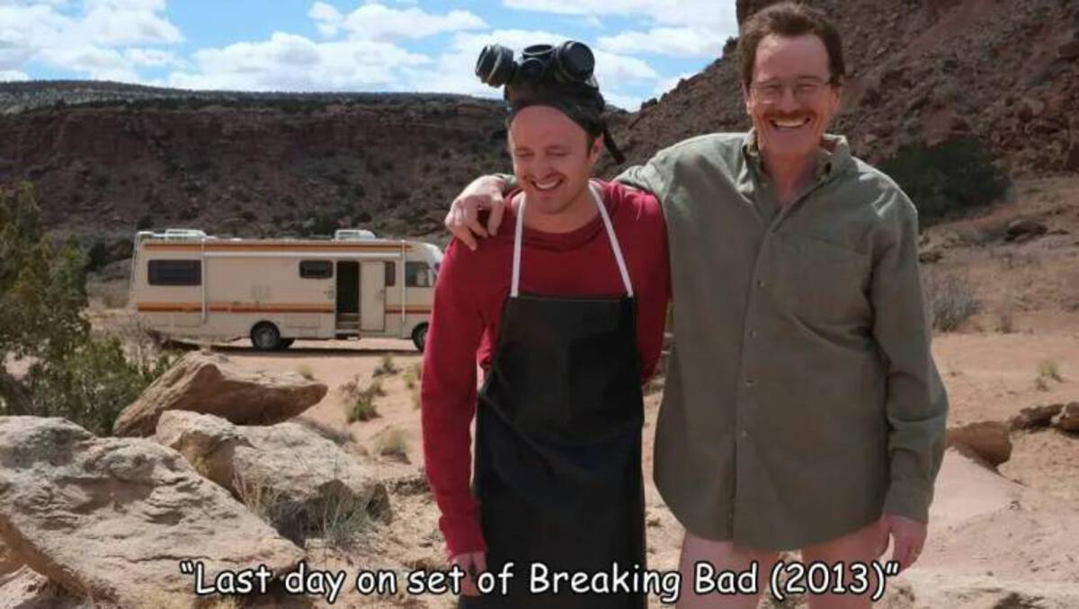 breaking bad bts - "Last day on set of Breaking Bad 2013