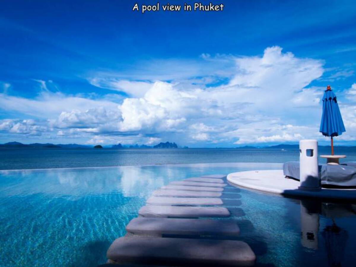 sea - A pool view in Phuket
