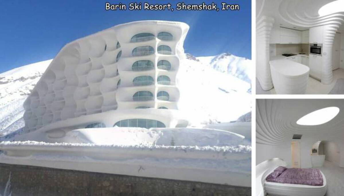 Barin Ski Resort, Shemshak, Iran