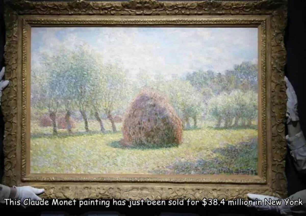 Claude Monet - This Claude Monet painting has just been sold for $38.4 million in New York