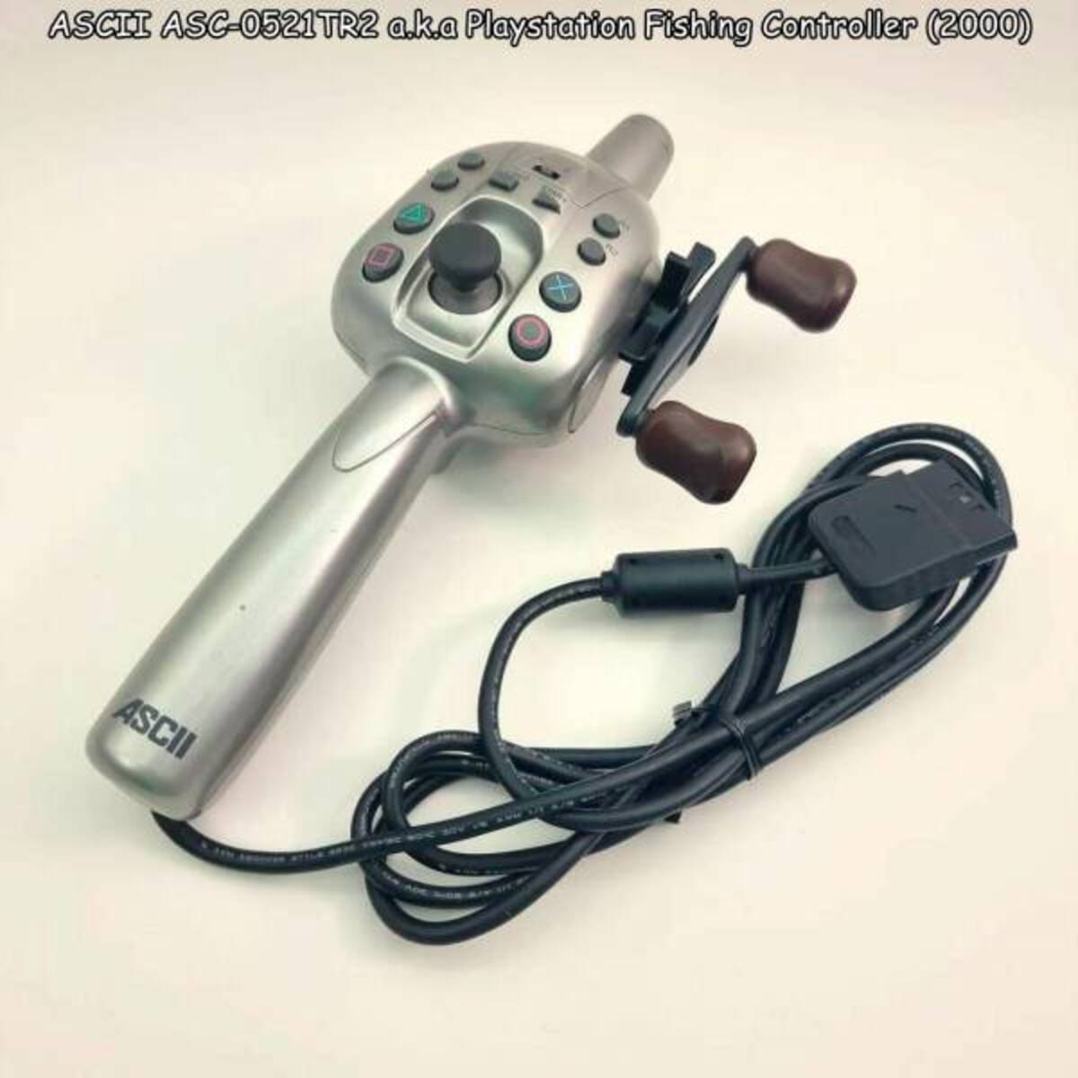 headphones - Ascii Asc0521TR2 a.k.a Playstation Fishing Controller 2000 Ascii
